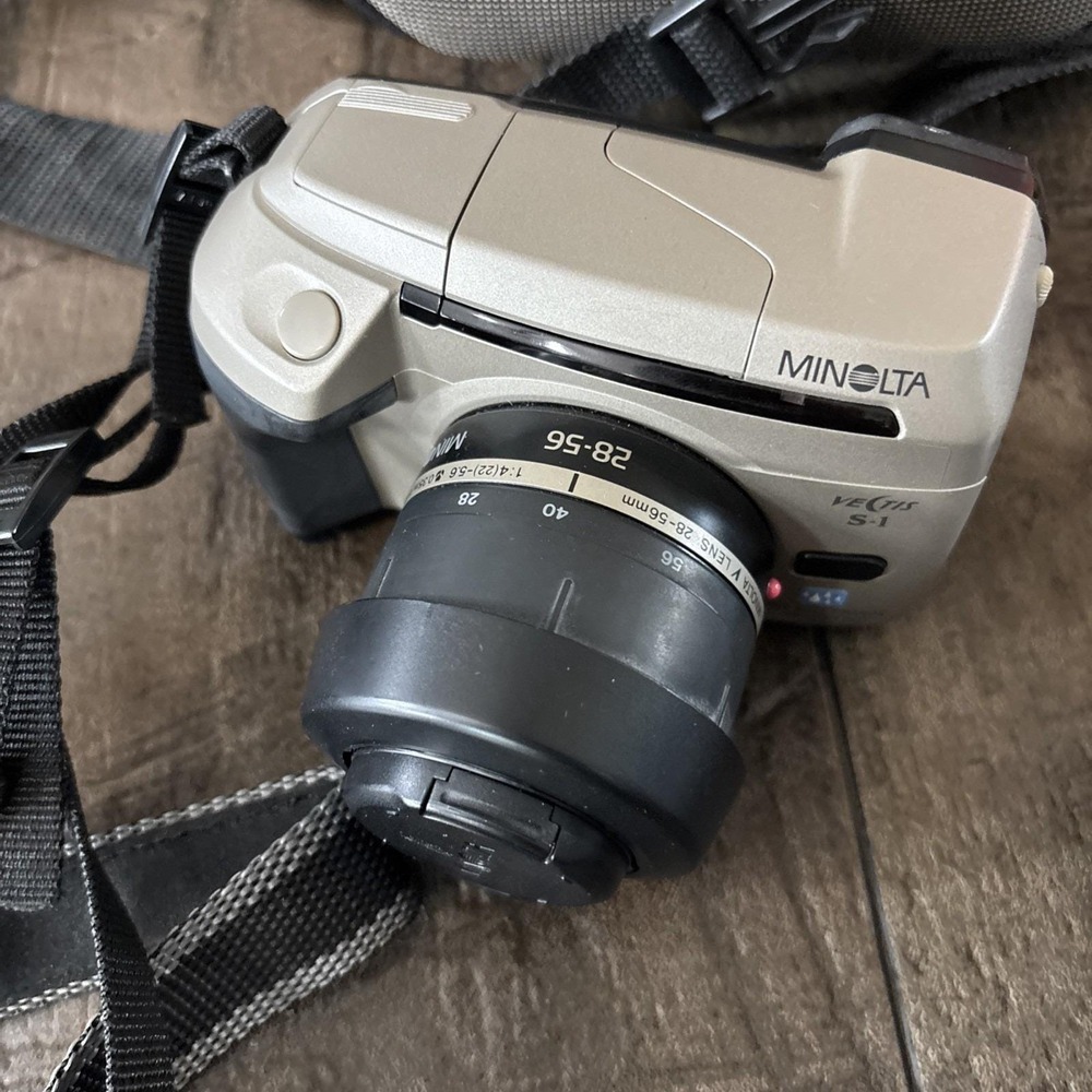 Minolta Vectis S-1 W/ Minolta Vectis Lens 28-56mm Camera Plus 56-170 - Picture 2 of 15